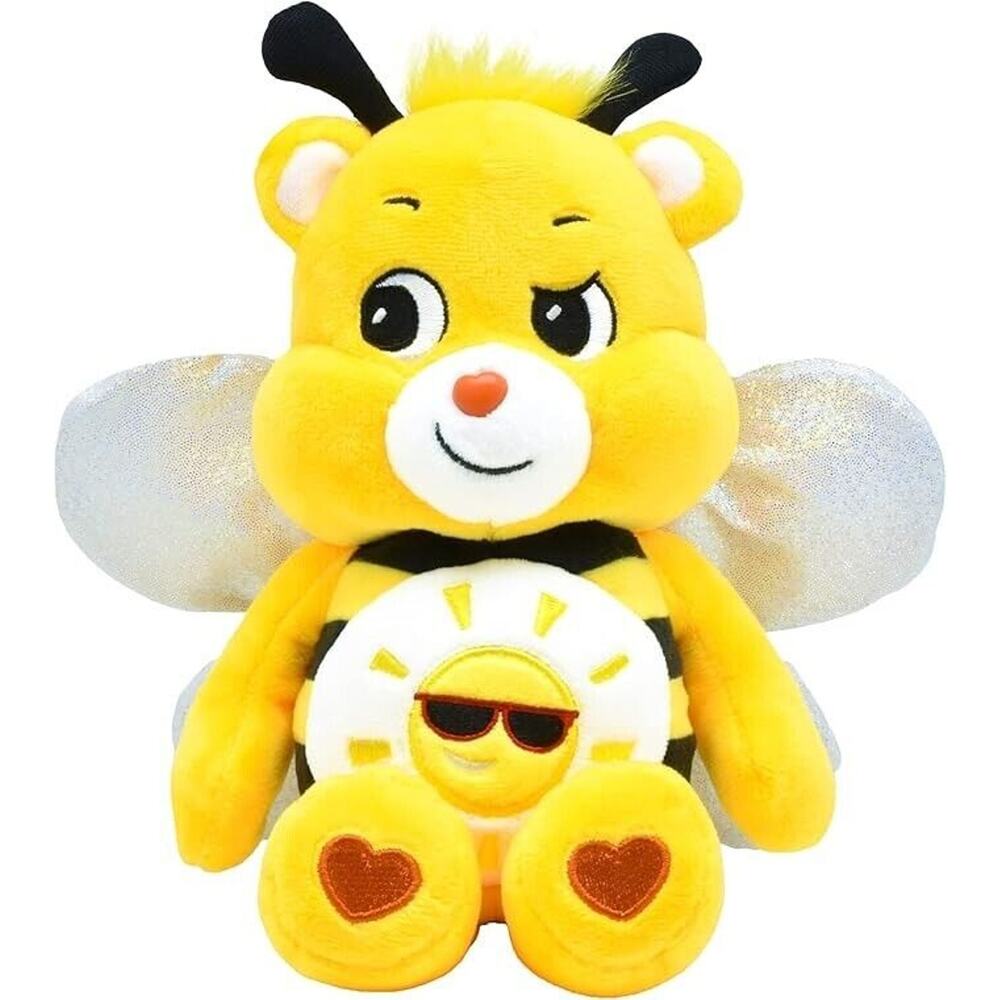 Care Bears Spring Theme Bee Funshine Bear Yellow Plush Stuffed‎ Animal Toy
